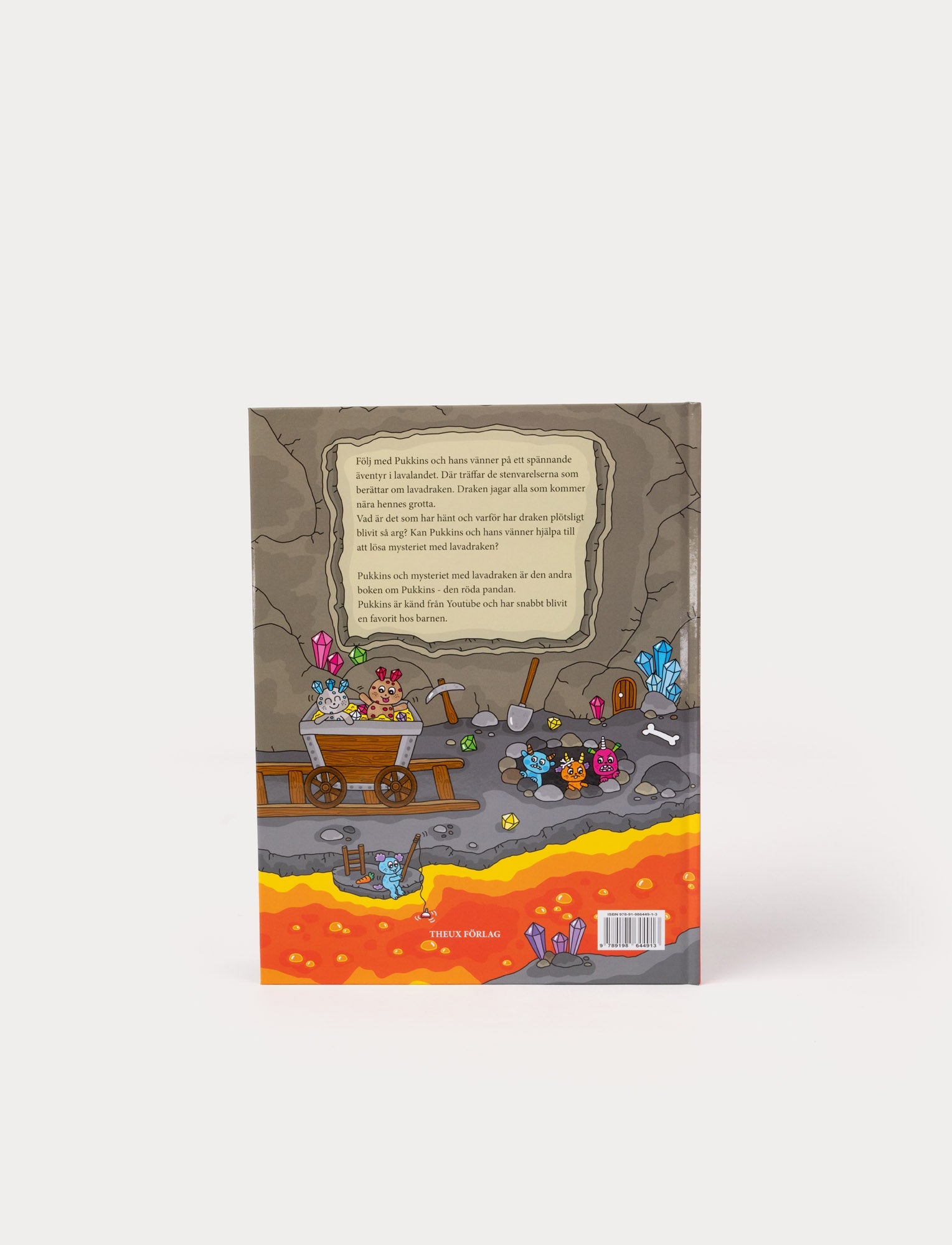  Image of Pukkins and the Mystery of the Lava Dragon, Book