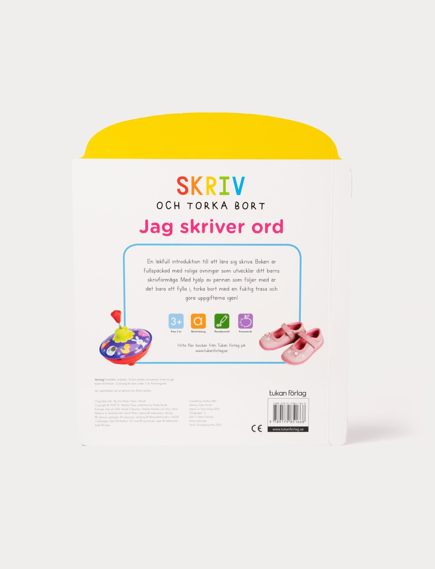 Skriv och torka bort: Jag skriver ord
