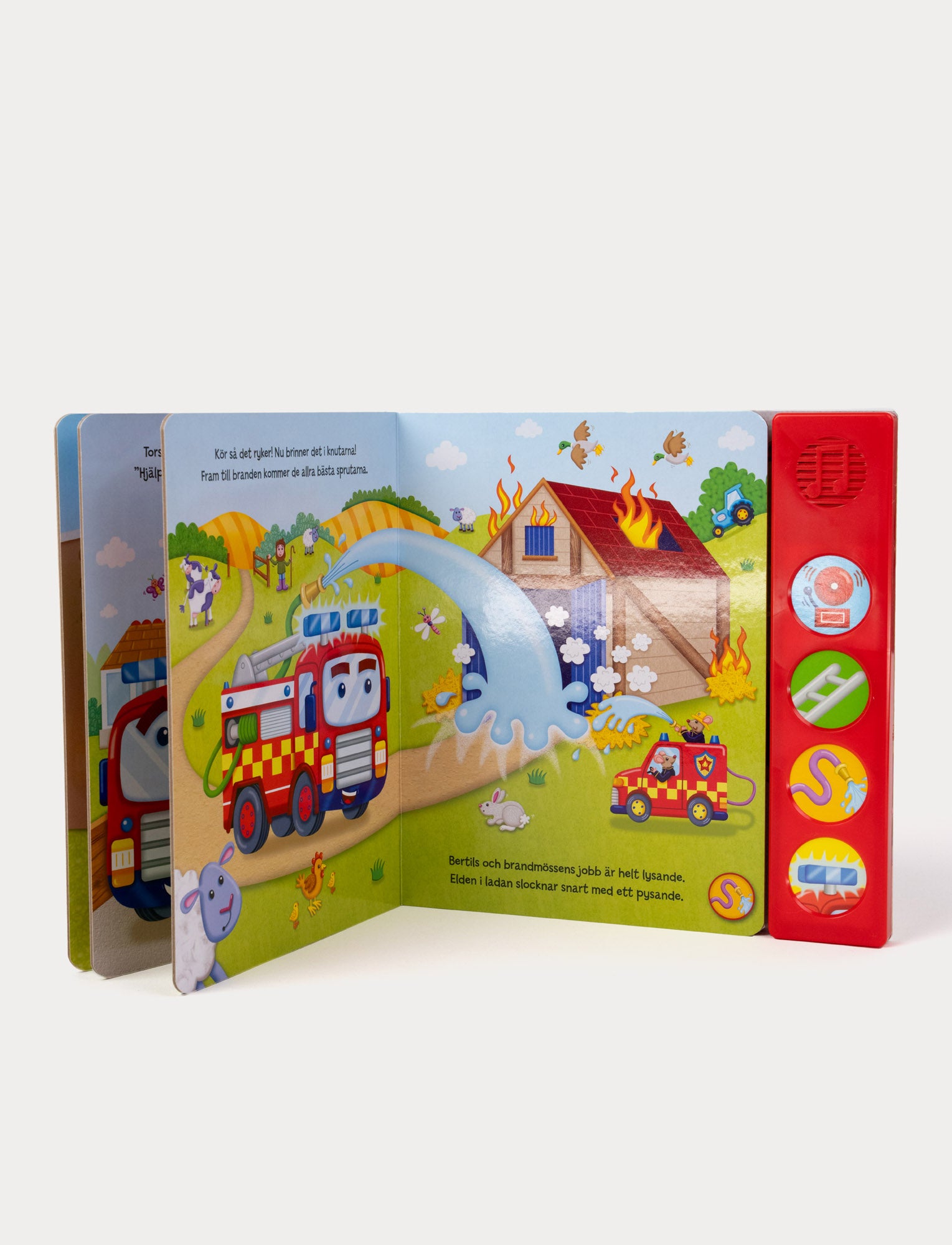  Image of En dag med brandbilen