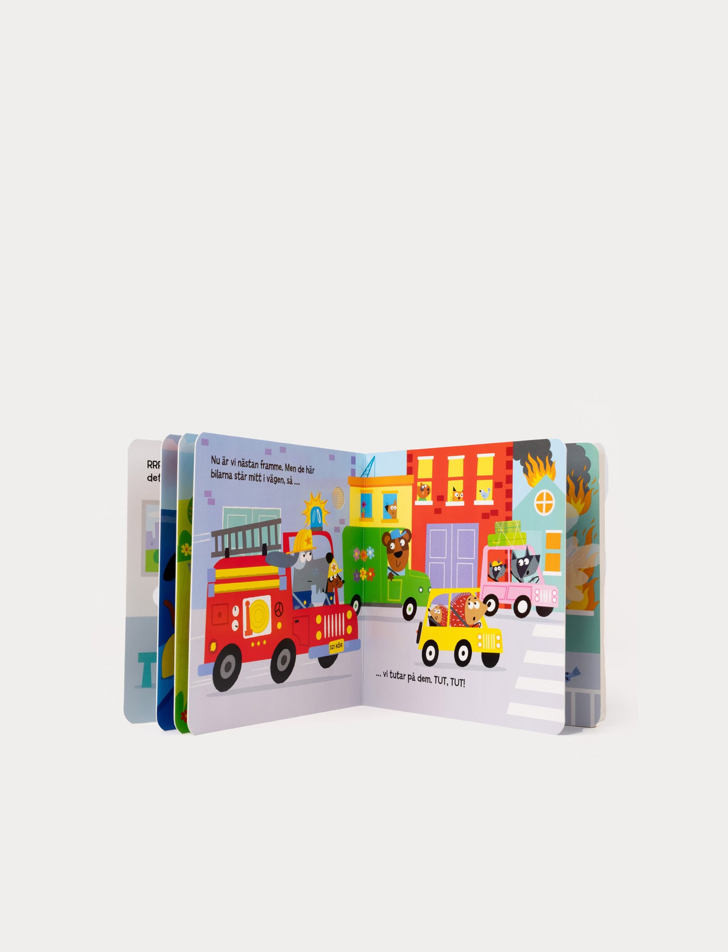 Brandbilen rycker ut! (med ljud)