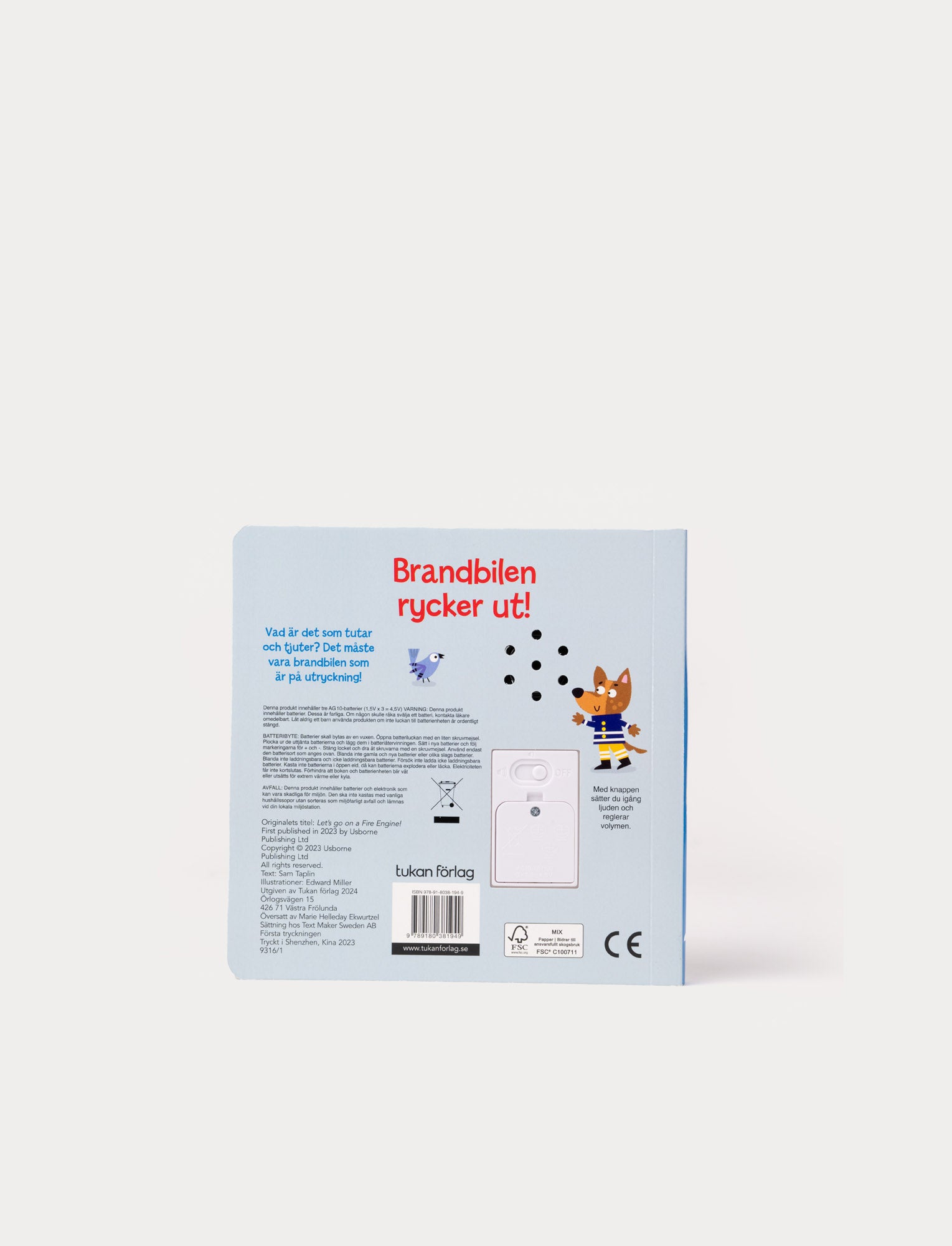  Image of Brandbilen rycker ut! (med ljud)