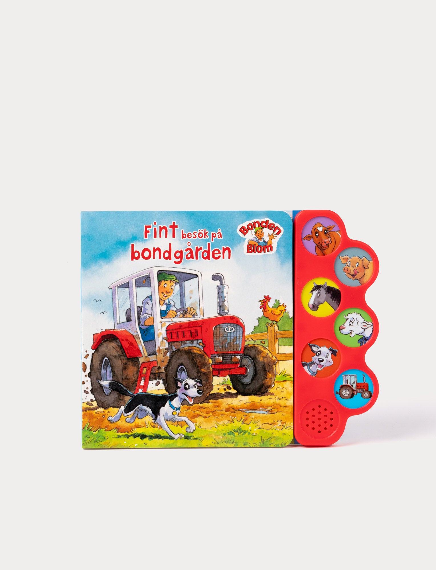  Image of Bonden Blom: Fint besök på bondgården