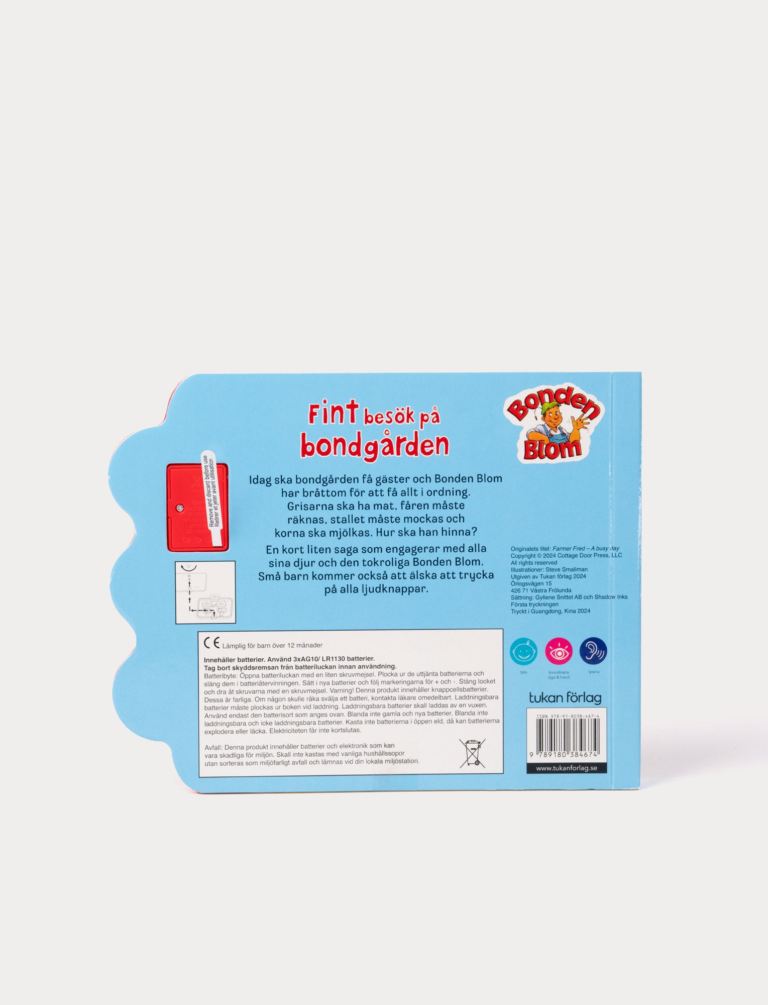  Image of Bonden Blom: Fint besök på bondgården