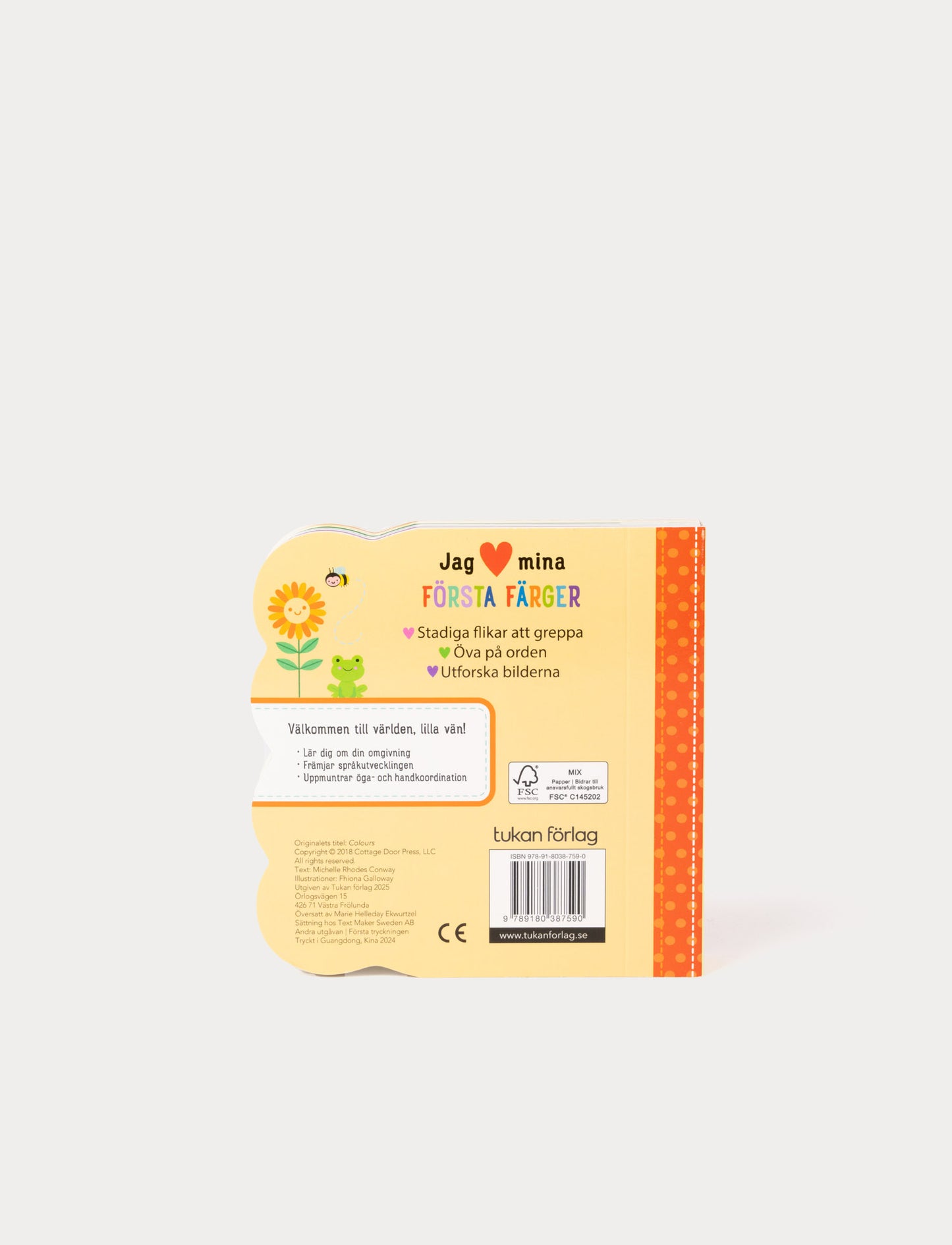 Jag (hjärta) mina första färger